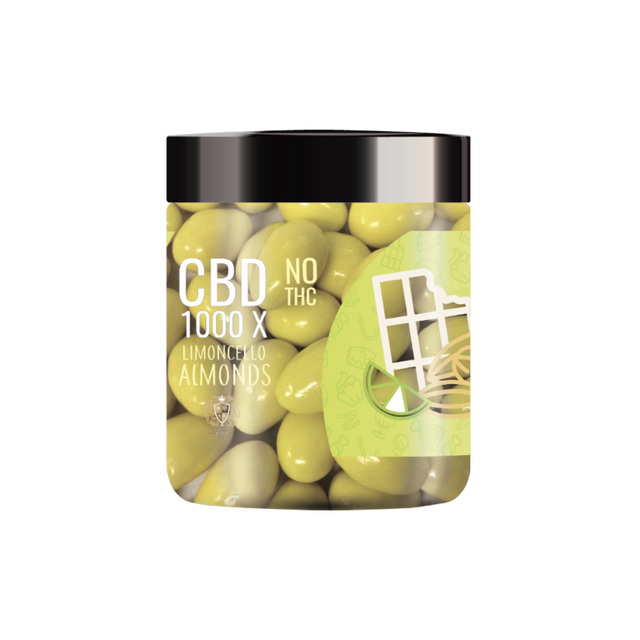 R.A. Royal Sweets: CBD Limoncello Almonds (1000 MG)