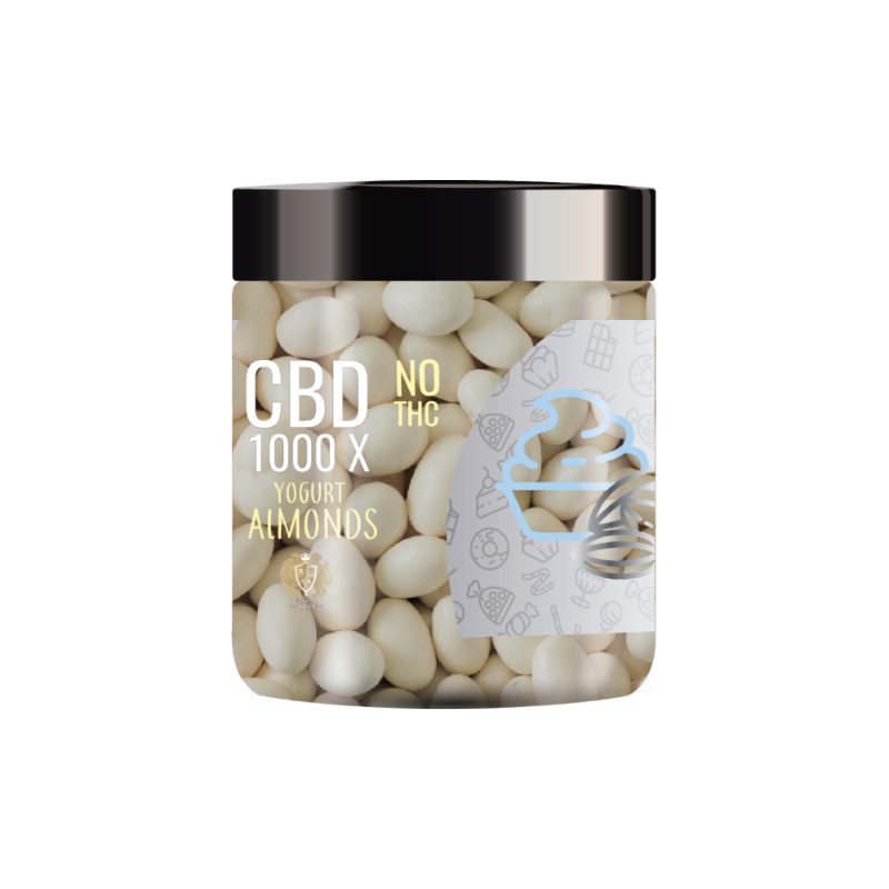 R.A. Royal Sweets: CBD Yogurt Almonds (1000 MG)