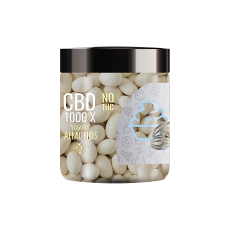 Our CBD Hemp Yogurt Almonds.