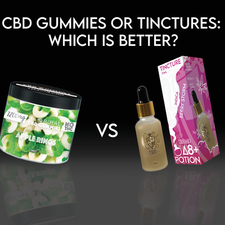 CBD Gummies vs. Tinctures: Which Is Better?