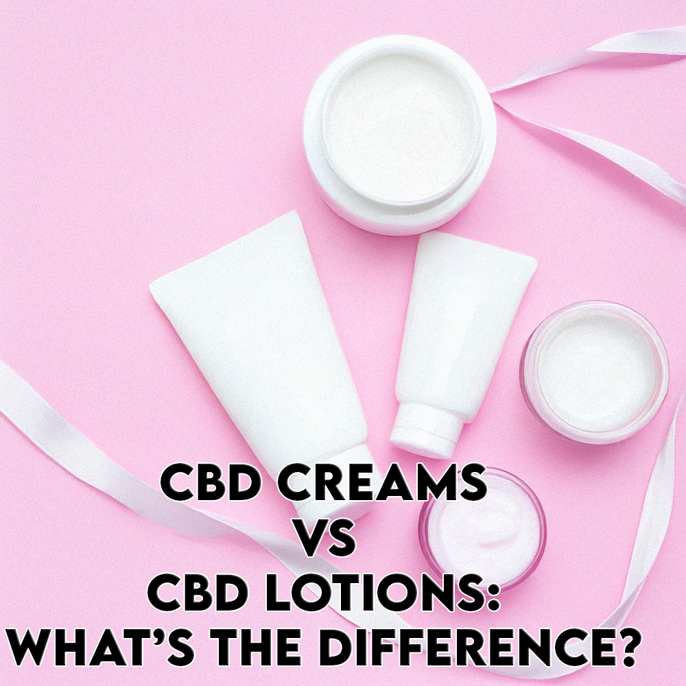 CBD Creams vs CBD Lotions: What’s the Difference?