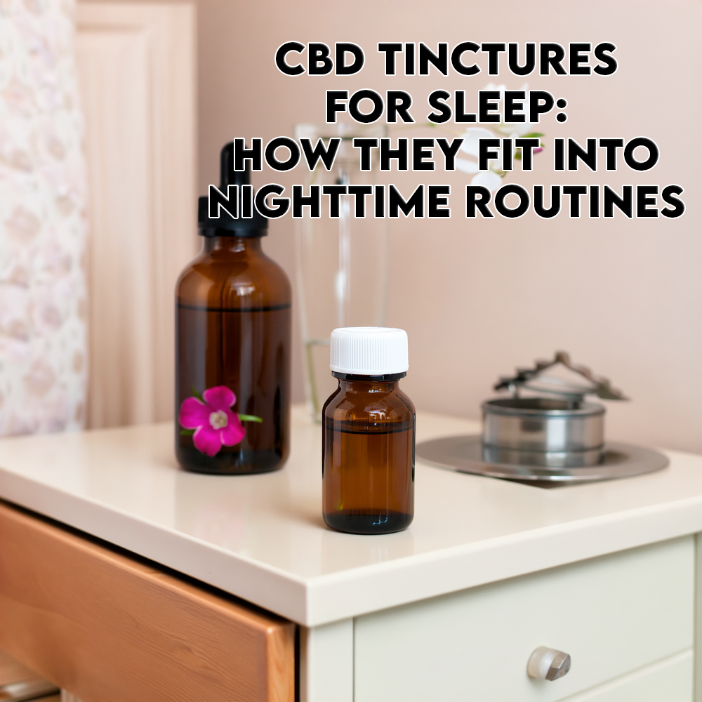 CBD Tinctures for Sleep: How They Fit Into Nighttime Routines