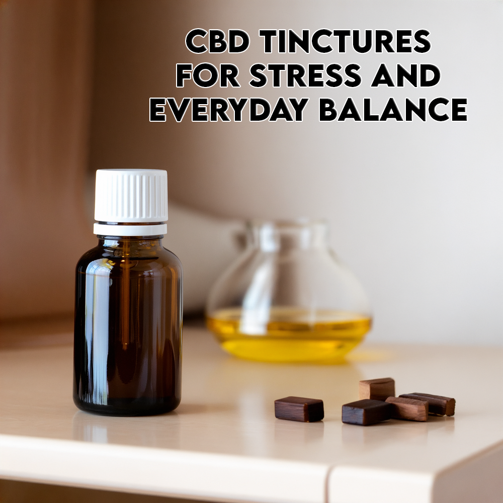 CBD Tinctures for Stress and Everyday Balance