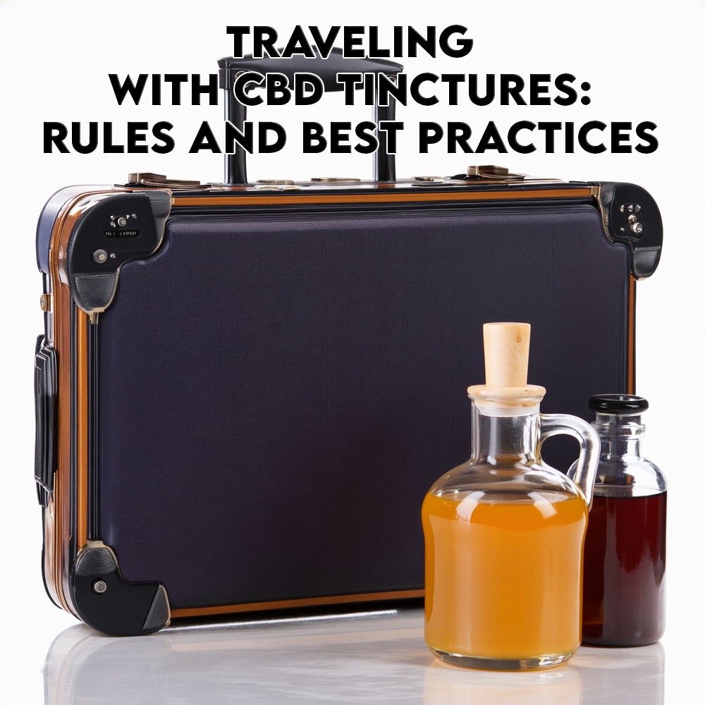 Traveling with CBD Tinctures: Rules and Best Practices