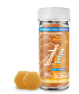 Blend 15,000MG 30CT Gummy Jar: Orange Creamsicle (Sativa)