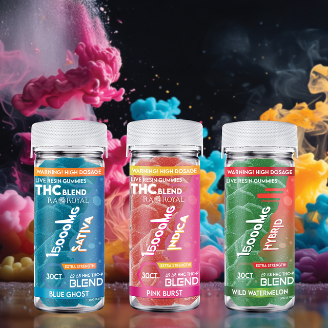 15,000MG Extra Strength Gummy Trio Bundle