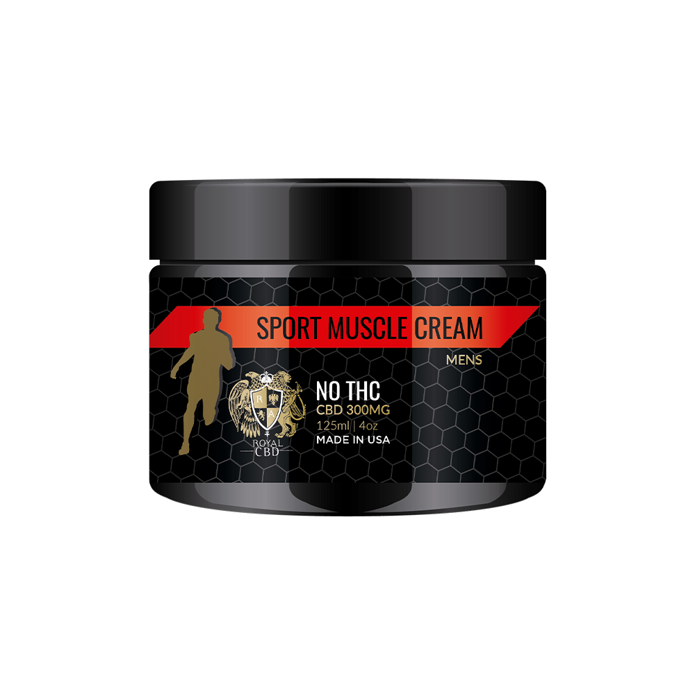 R.A. Royal CBD Men's Muscle Cream (300 MG)