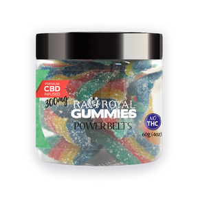 R.A. Royal Gummies CBD Power Belt Gummy Jar (300 MG)