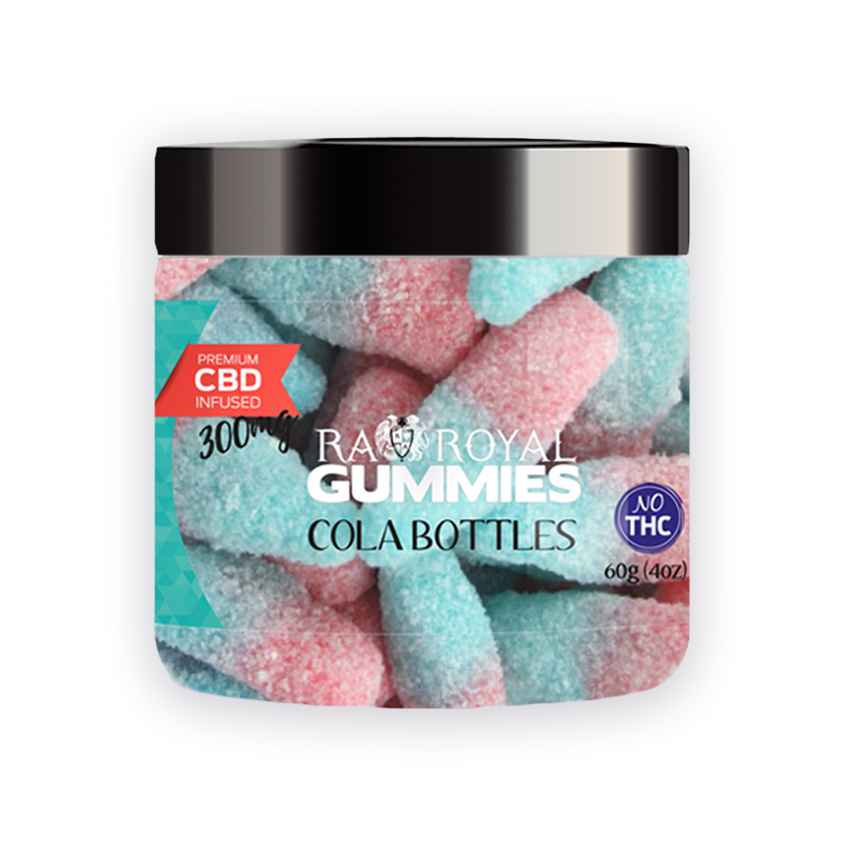 R.A. Royal Gummies: CBD Bubblegum Cola (300 MG)