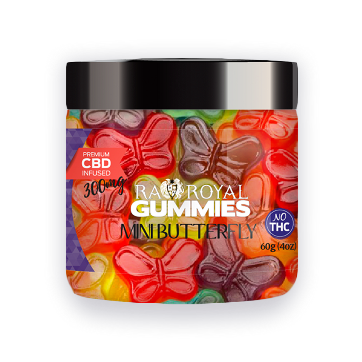 R.A. Royal Gummies: CBD Butterflies (300 MG)