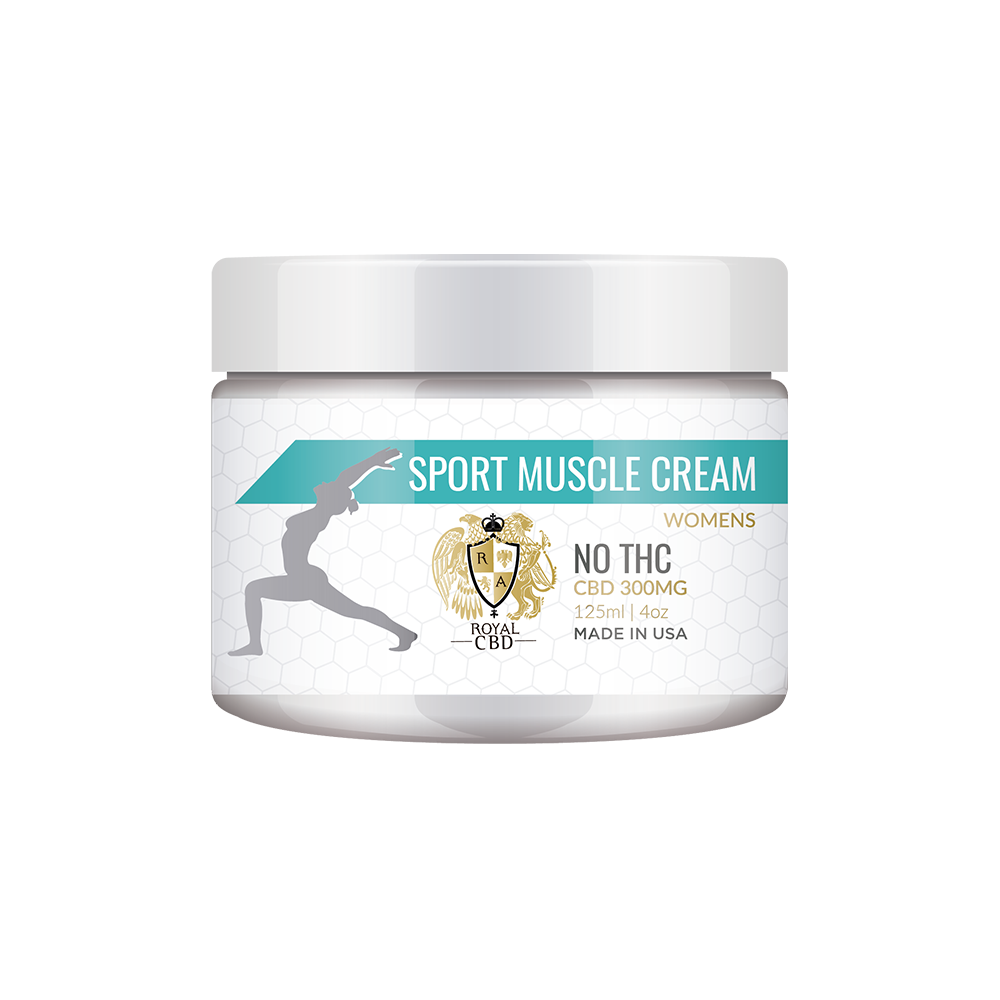 R.A. Royal CBD Women's Muscle Cream (300 MG)