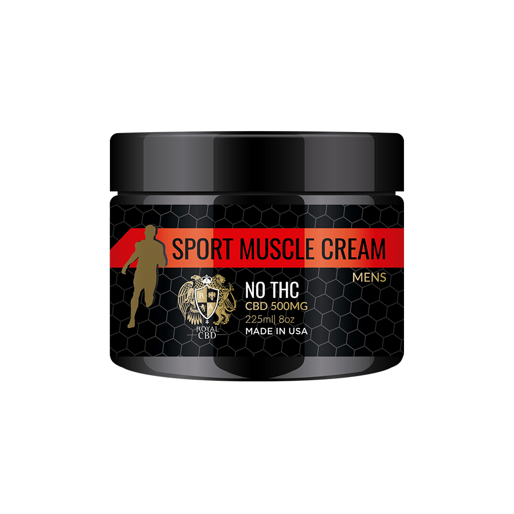 R.A. Royal CBD Men's Muscle Cream (500 MG)