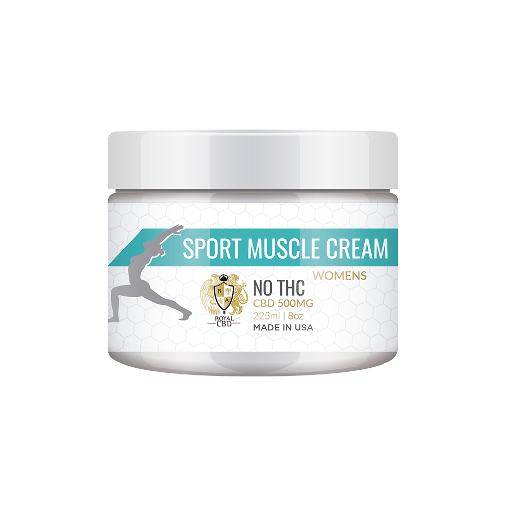 R.A. Royal CBD Women's Muscle Cream (500 MG)