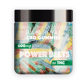 R.A. Royal Gummies CBD Power Belt Gummy Jar (600 MG)