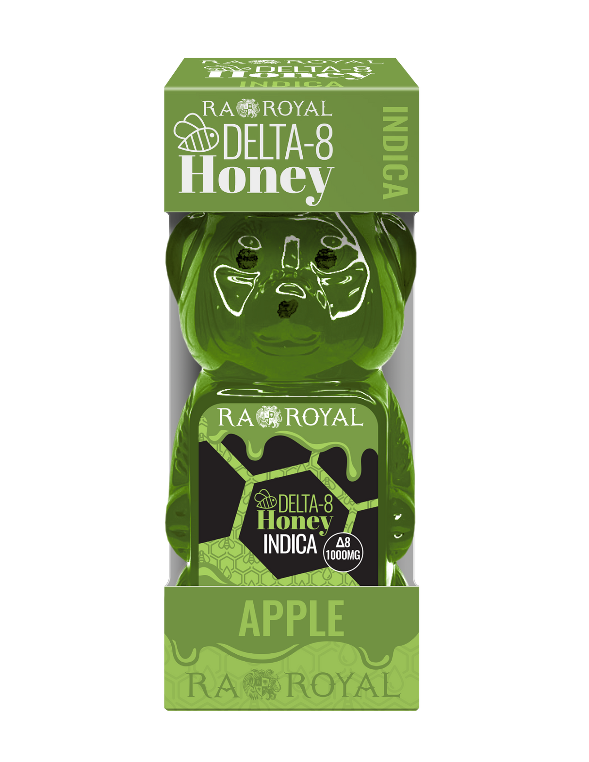 RA Royal Delta 8 Indica Honey Bear: Apple Cider