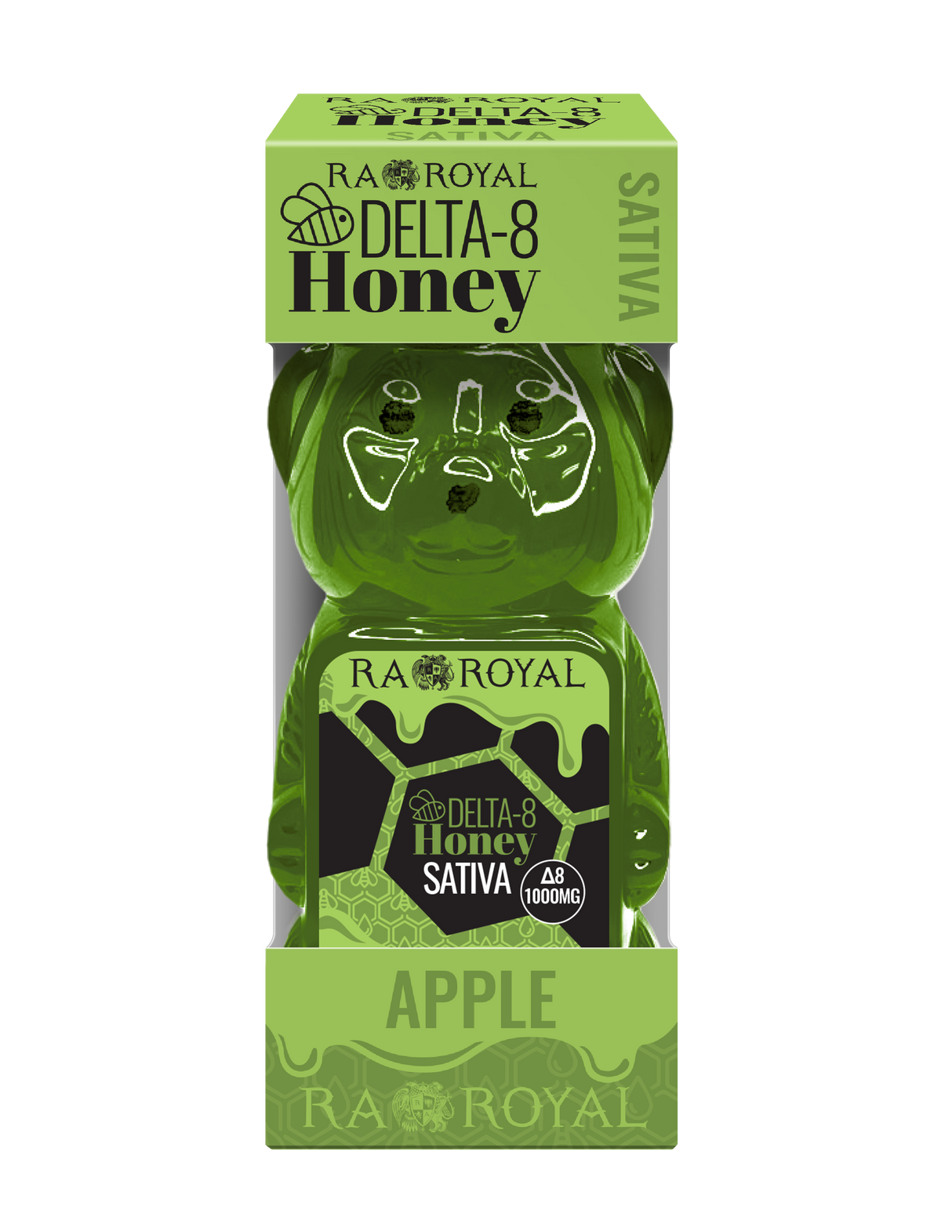 RA Royal Delta 8 Sativa Honey Bear: Apple Crisp