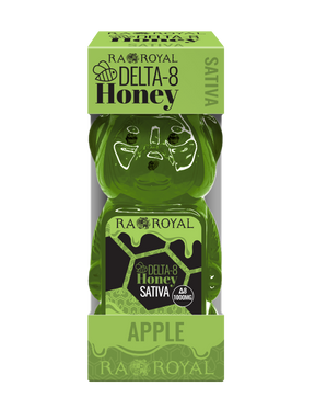 RA Royal Delta 8 Sativa Honey Bear: Apple Crisp