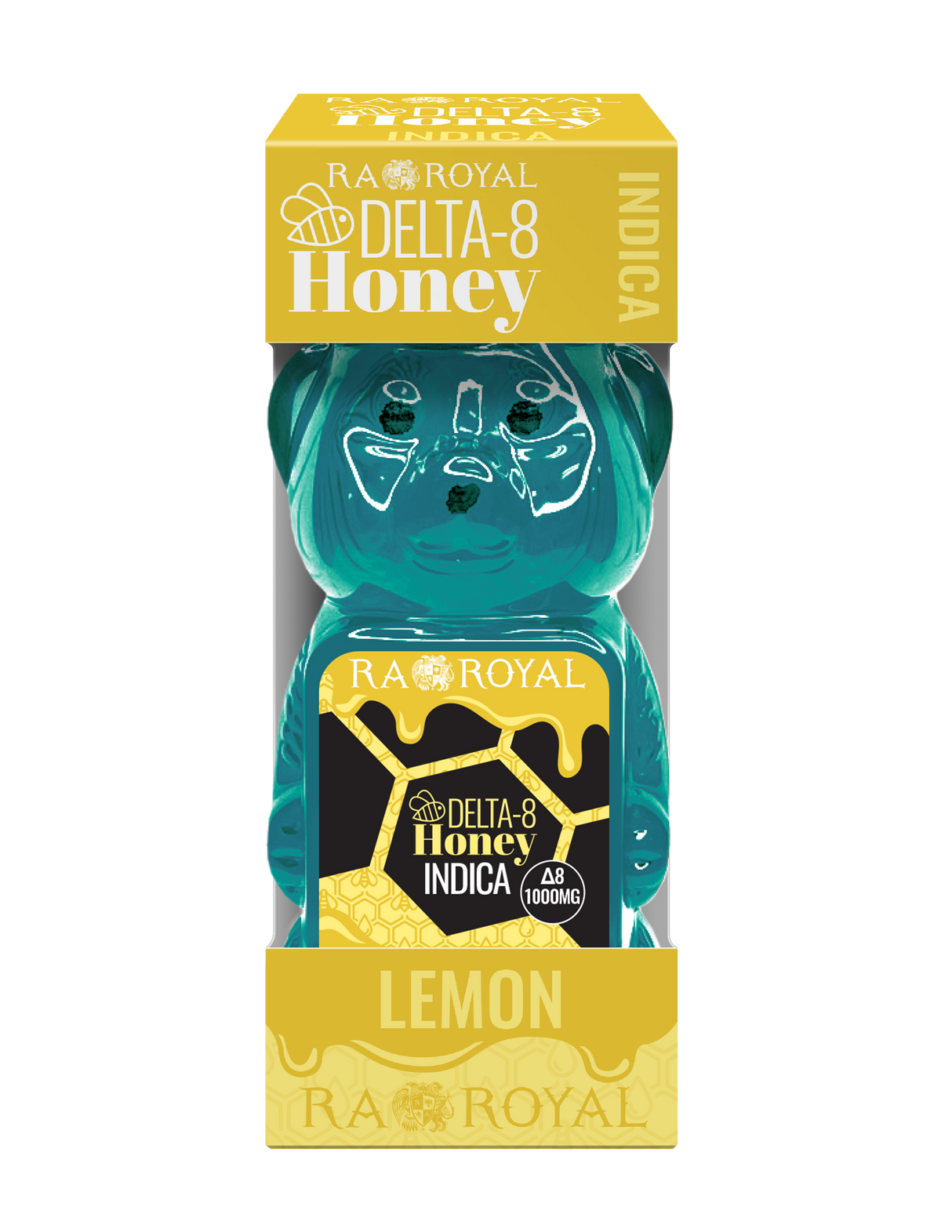 RA Royal Delta 8 Indica Honey Bear: Lemonade