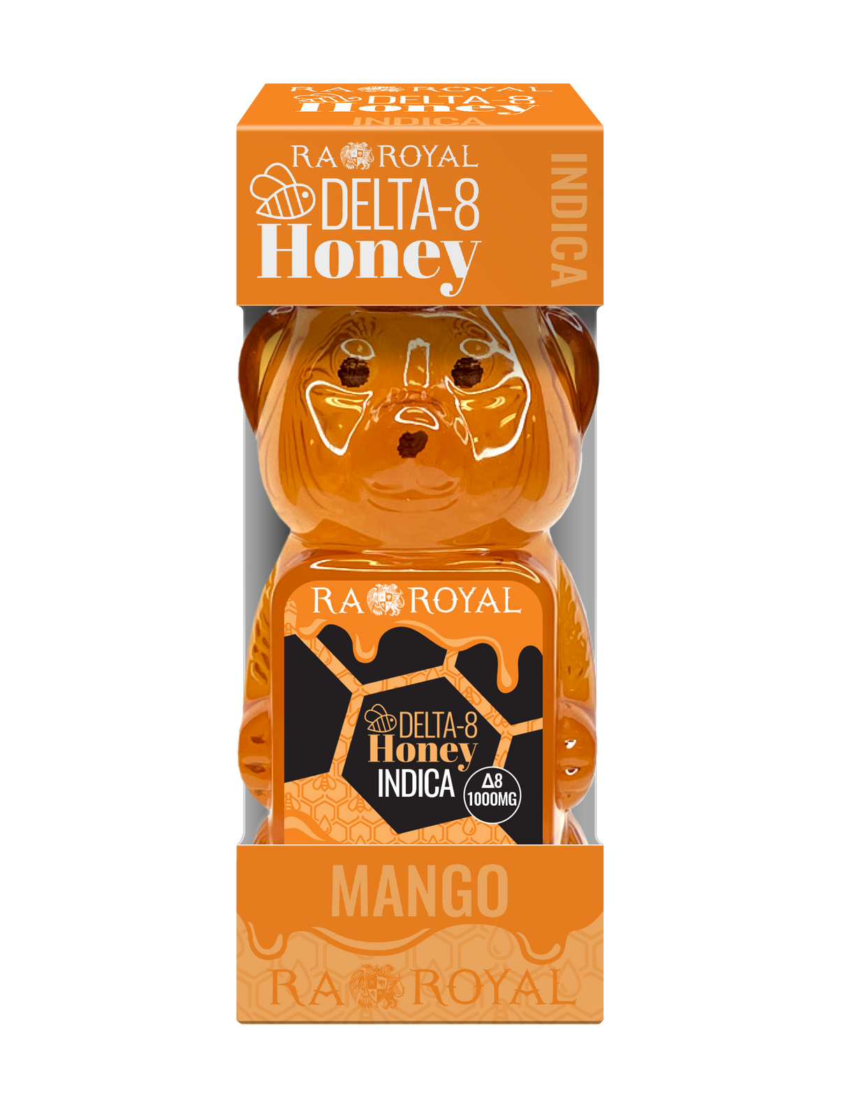 RA Royal Delta 8 Indica Honey Bear: Mango Drizzle