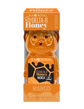 RA Royal Delta 8 Indica Honey Bear: Mango Drizzle