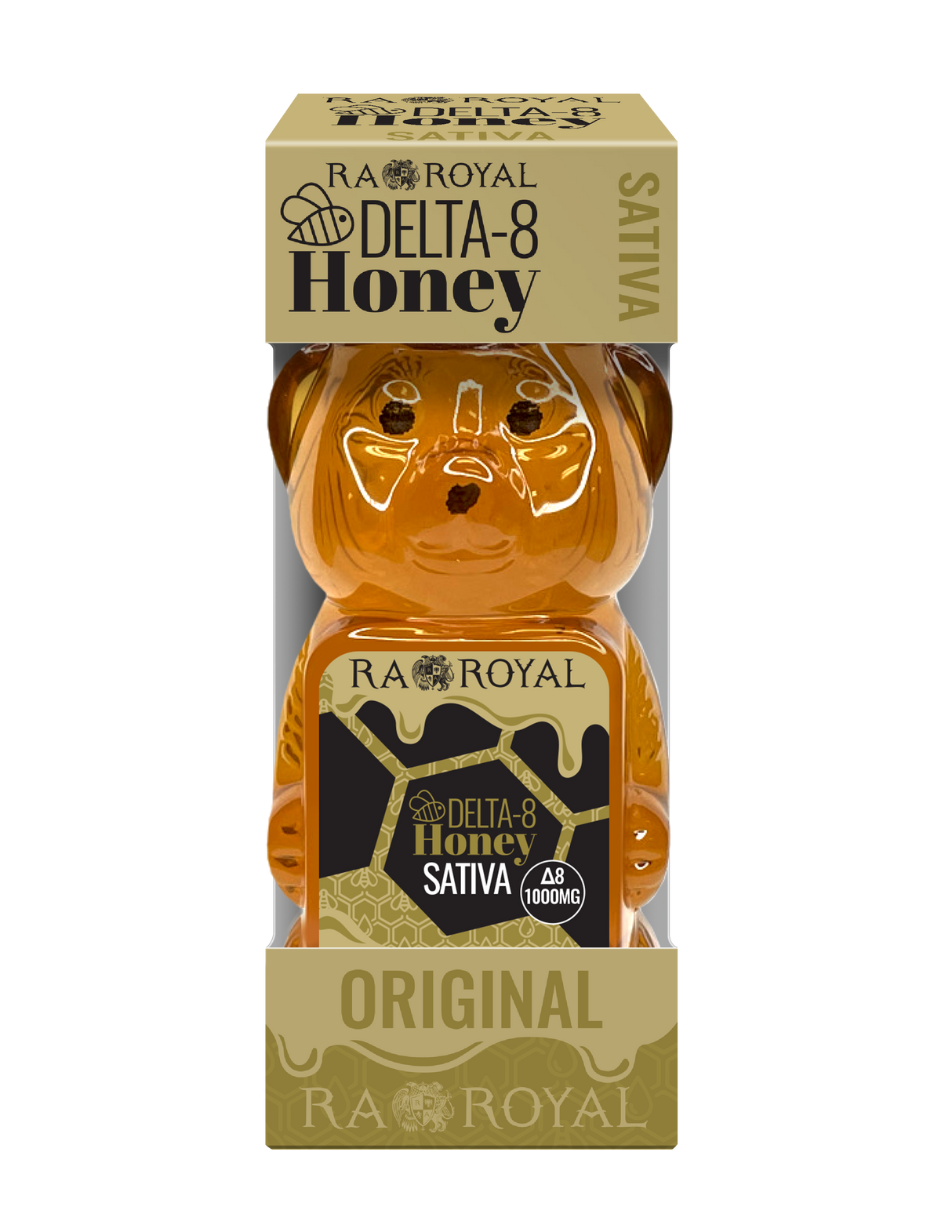RA Royal Delta 8 Sativa Honey Bear: Original Honey Bee
