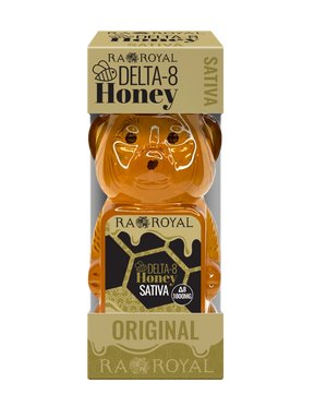 RA Royal Delta 8 Sativa Honey Bear: Original Honey Bee