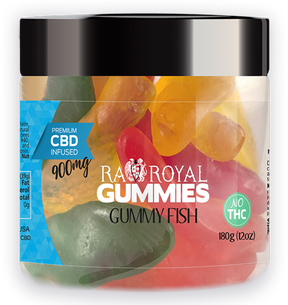 R.A. Royal Gummies CBD Fish Gummy Jar (900 MG)