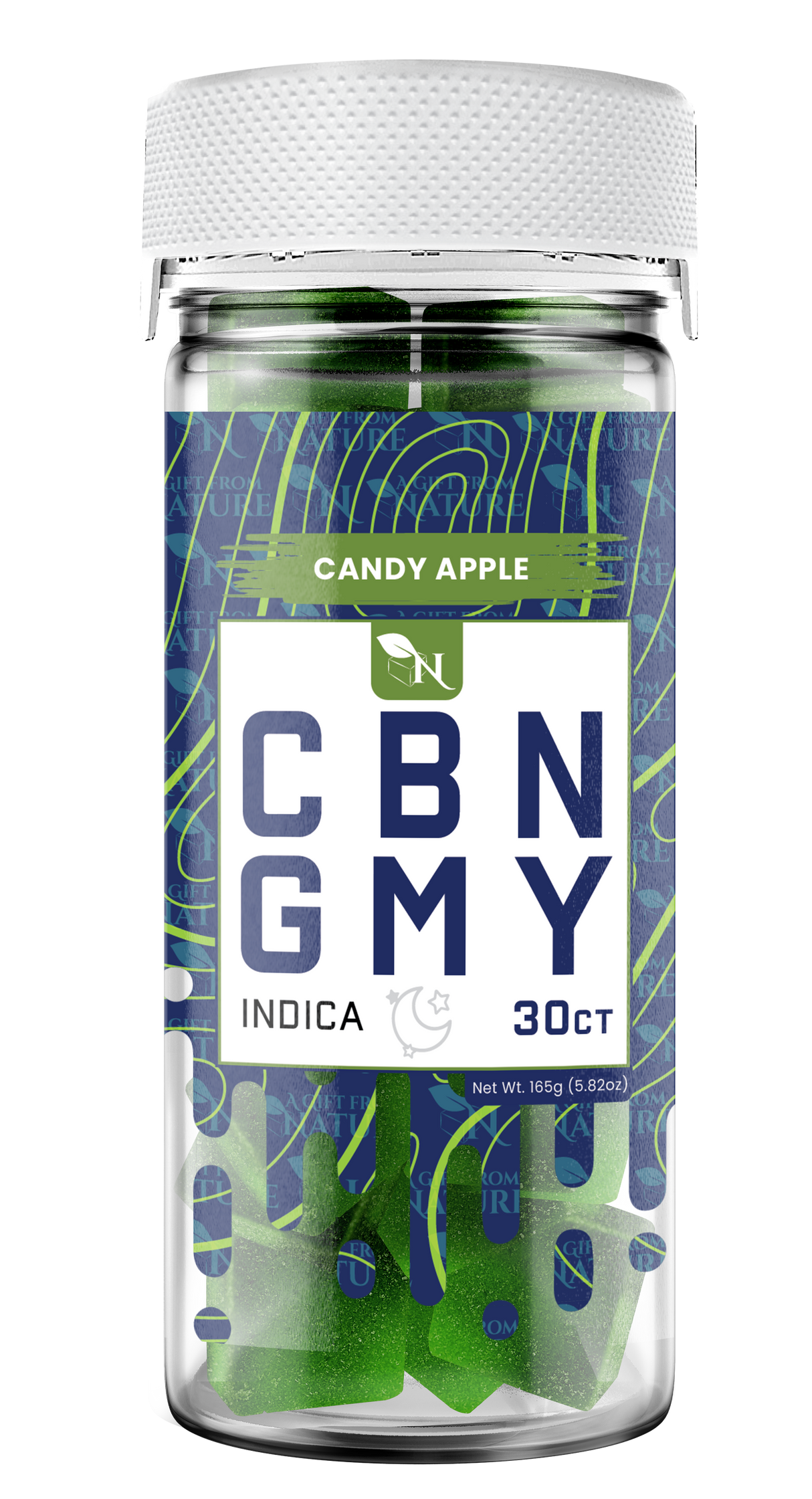 AGFN CBN Gummy: Candy Apple Indica (1500MG)