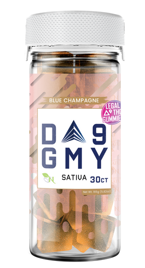 A Gift From Nature Delta 9 Sativa Gummy: Blue Champagne