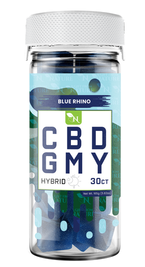 AGFN CBD Gummy: Blue Rhino Hybrid (1500MG)