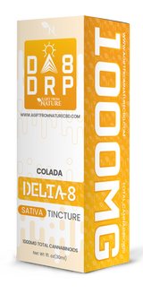 Colada Delta 8 Sativa Tincture Box