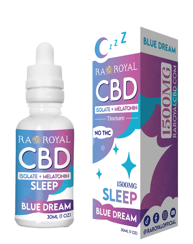 CBD Blend 1500MG Tincture: Blue Dream (Sleep)