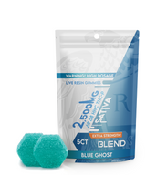 Blend 2,500MG 5CT Gummy Pack: Blue Ghost (Sativa)