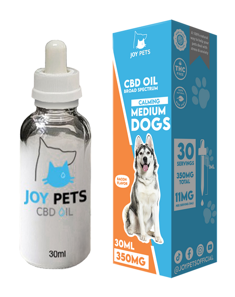JoyPets CBD Tinctures for Dogs | Broad-Spectrum Bacon Flavor – All