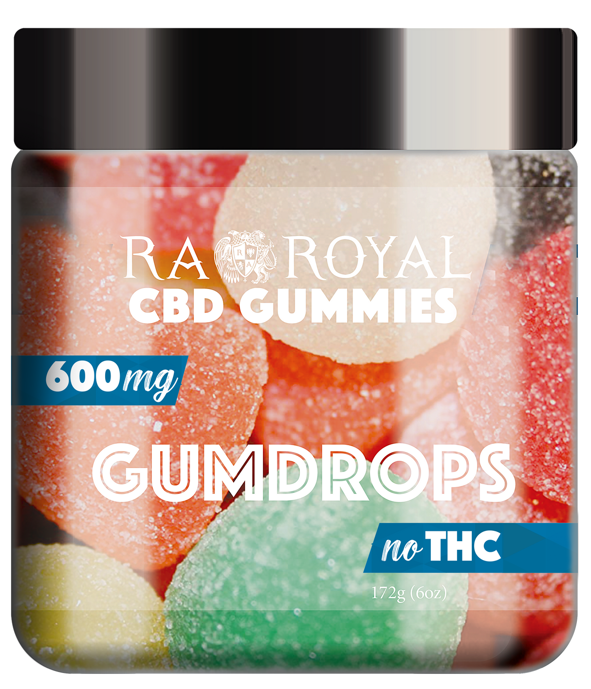 R.A. Royal Gummies: CBD Gummy Drop Jar (600 MG)