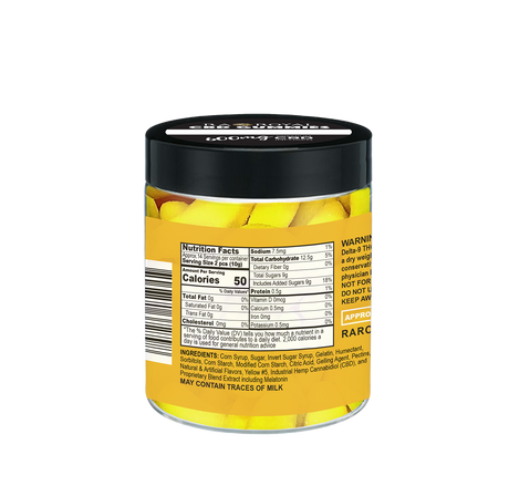 R.A. Royal Gummies: CBD Banana Gummy Jar (600 MG)