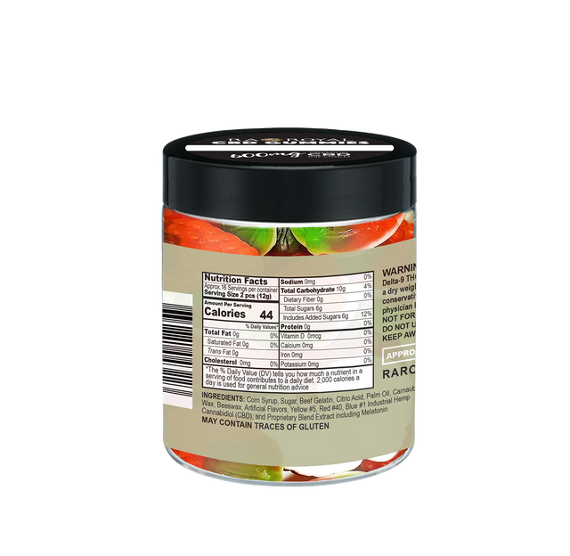 R.A. Royal Gummies: CBD Strawberry Gummy Jar (600 MG)