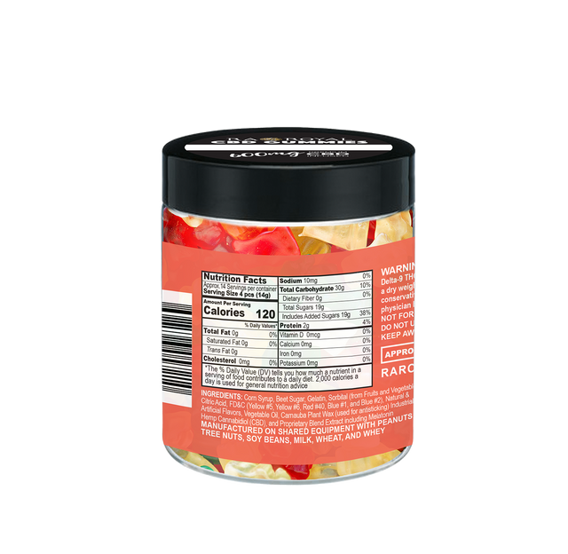 R.A. Royal Gummies: CBD Gummy Bear Jar (600 MG)