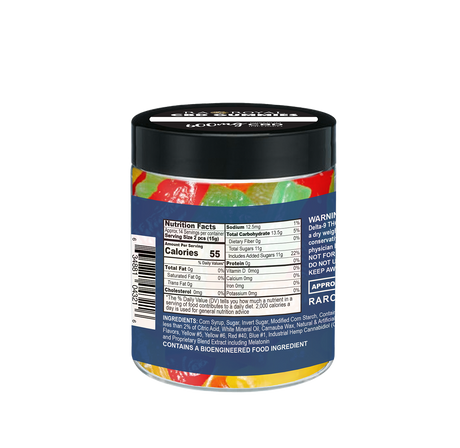 R.A. Royal Gummies: CBD Fish Gummy Jar (600 MG)