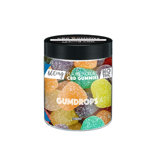 R.A. Royal Gummies: CBD Gummy Drop Jar (600 MG)