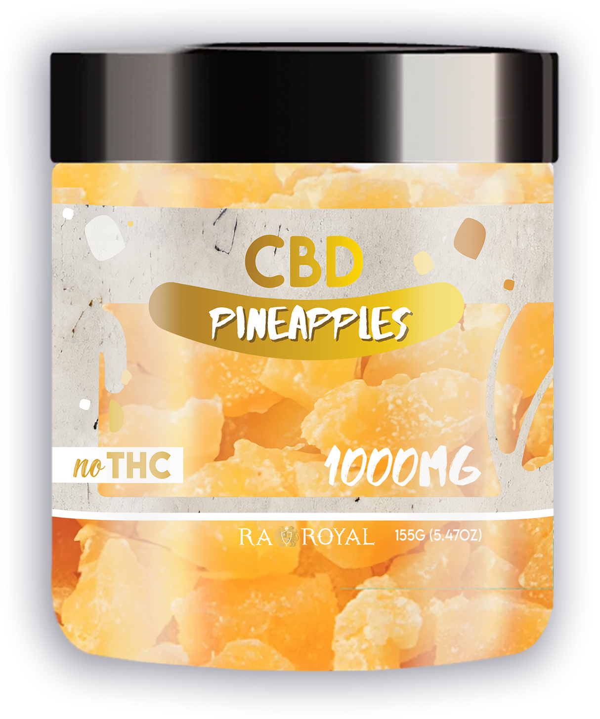 R.A. Royal Dried Fruit: CBD Pineapple (1000 MG)