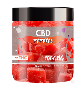 R.A. Royal Dried Fruit: CBD Papaya (1000 MG)