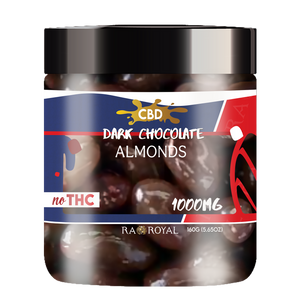 R.A. Royal Sweets: CBD Dark Chocolate Almonds (1000 MG)