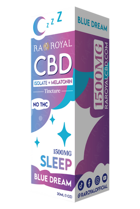 R.A. Royal CBD Blend 1,500MG Tincture: Blue Dream (Sleep)
