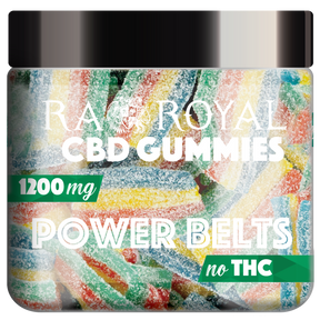R.A. Royal Gummies CBD Power Belt Gummy Jar (1200 MG)