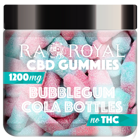 R.A. Royal Gummies CBD Gummy Bubblegum Cola Jar (1200 MG)