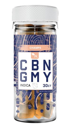 AGFN CBN Gummy: CHAMPS Indica (1500MG)