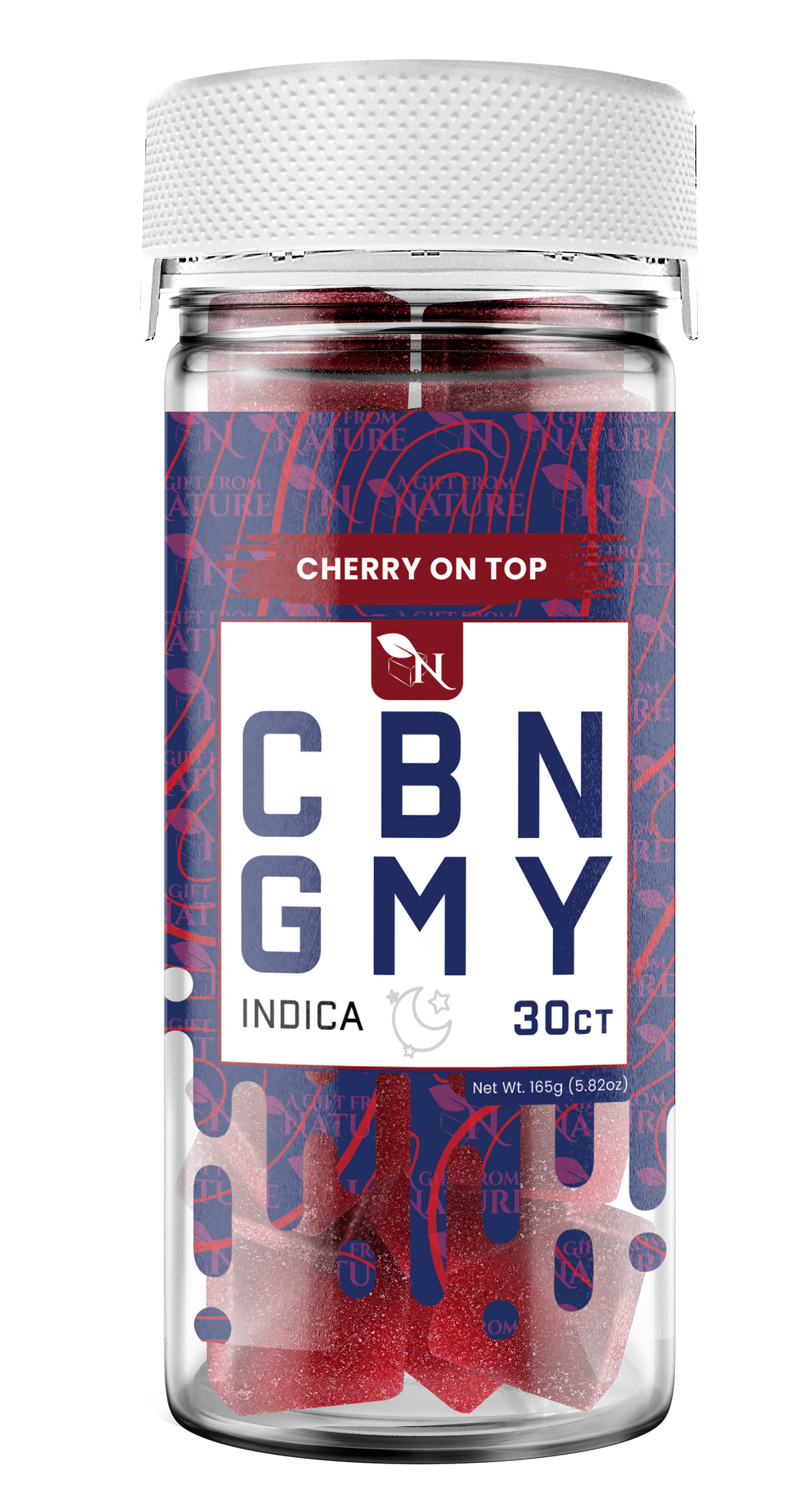 AGFN CBN Gummy: Cherry On Top Indica (1500MG)