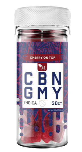 AGFN CBN Gummy: Cherry On Top Indica (1500MG)