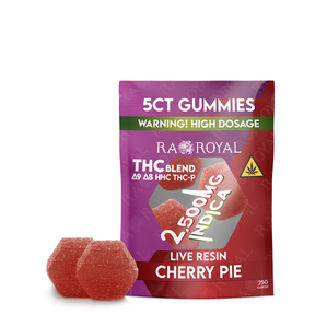 Blend 2,500MG 5CT Gummy Pack: Cherry Pie (Indica)
